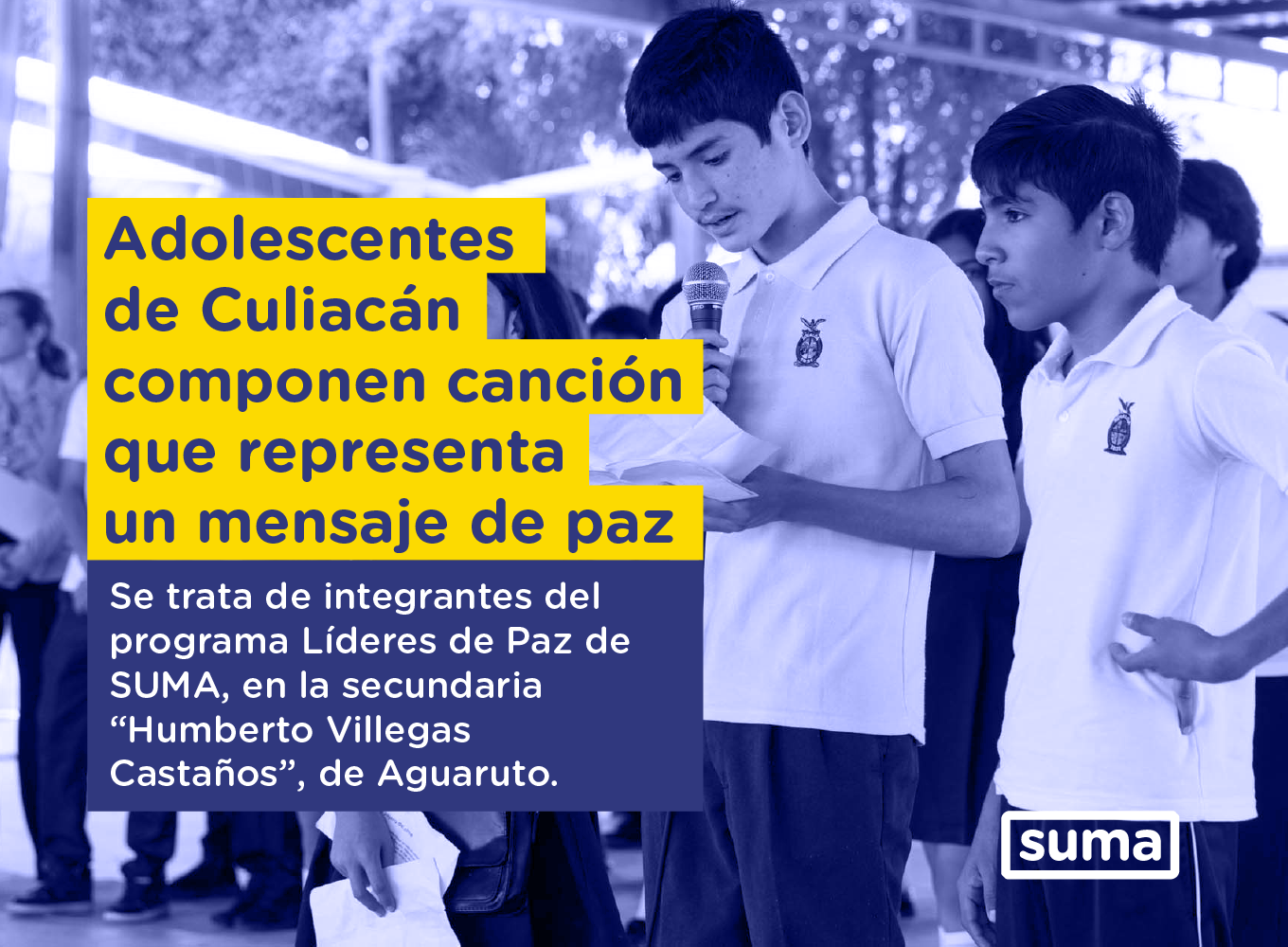 j&oacute;venes por la paz