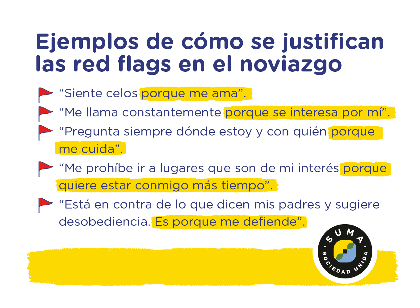 red flags noviazgo